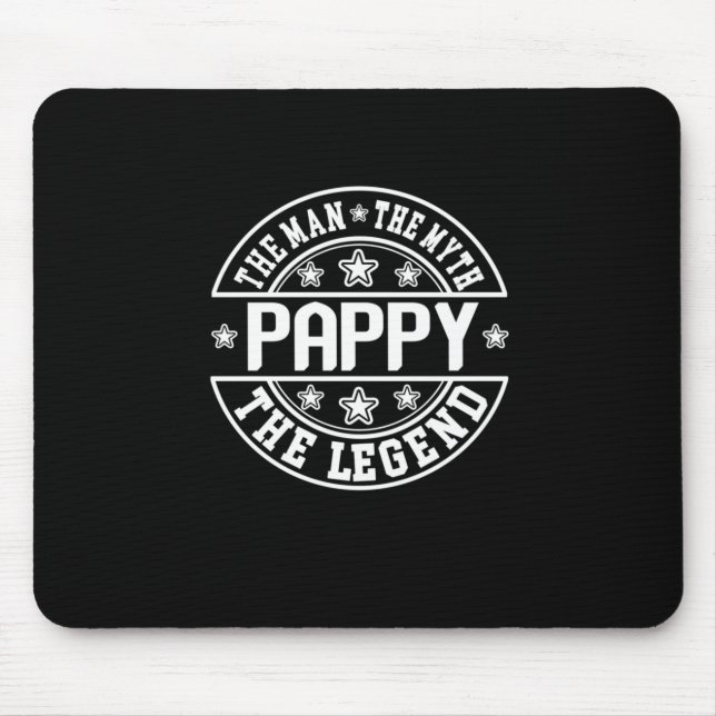 Fars dag | Pappy mannen Myth the Legend Musmatta (Framsidan)