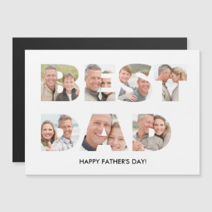 Fars dag Photo Collage Best Pappa Coola