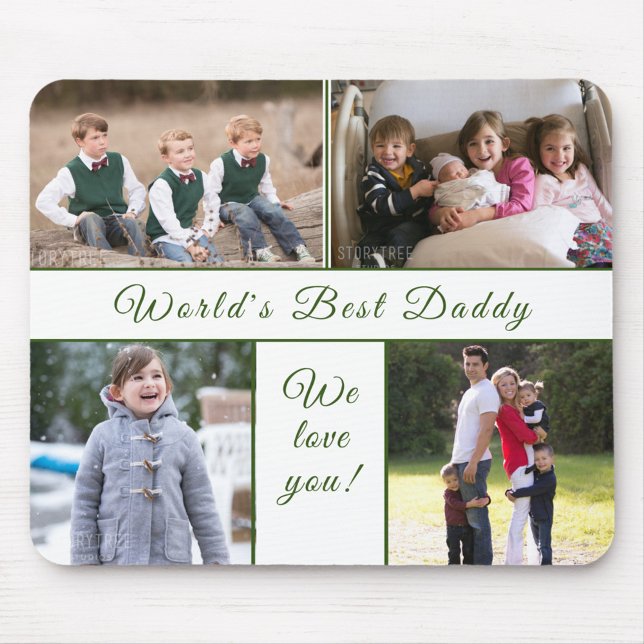Fars dag Photo Musmatta (Give Dad a one-of-a-kind mousepad he'll always treasure!)