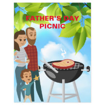 Fars dag Picnic-händelsemall