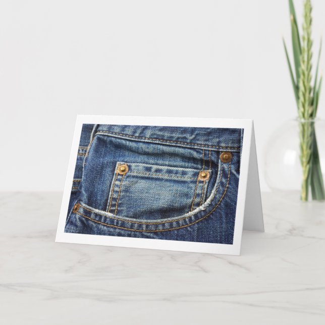 "Fars dag" Pocket av marionett Kort (Framsida)