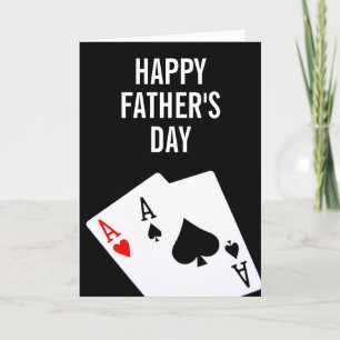 Fars dag Poker Kort