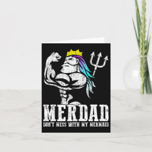 Fars dag-present Merdad Rör inte min sjöjungfru Kort