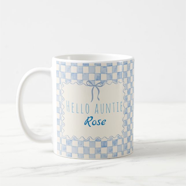 Fars dag-present skräddarsydd kaffemugg med namn (Vänster)