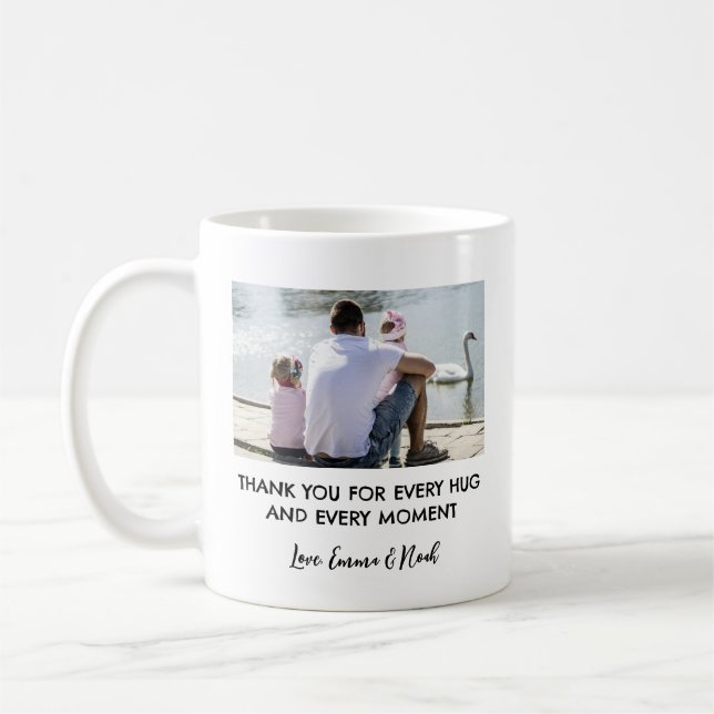 Fars dag-present till honom Anpassad bild Kaffemugg (Vänster)