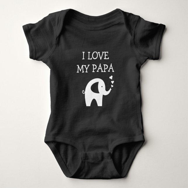Fars dag-present till ny pappa från nyfödd bebis tröja (Framsida)