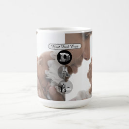Fars dag-present till pappa - Bästa pappa någonsin Kaffemugg