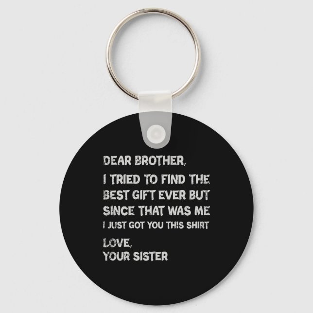 Fars dag Presenter för Manar av broderkläder Nyckelring (Framsida)