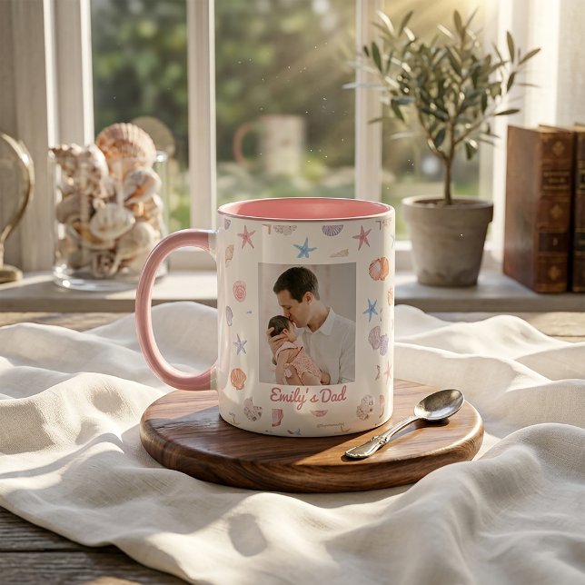 Fars dag-presenter till pappa kaffemug Två-Tonad mugg (Skapare uppladdad)
