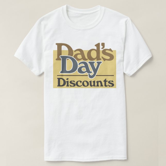 fars dag rabatter tee shirt (Design framsida)