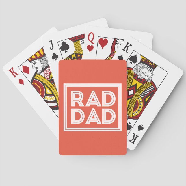 Fars dag - Rad Pappa Casinokort (Baksidan)