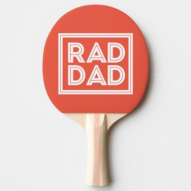 Fars dag - Rad Pappa Pingisracket (Framsidan)