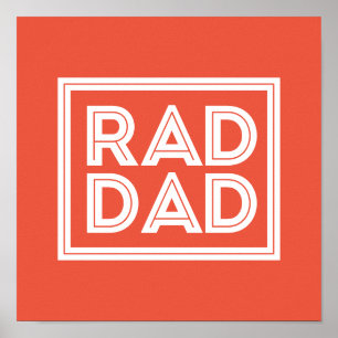 fars dag - Rad Pappa Poster