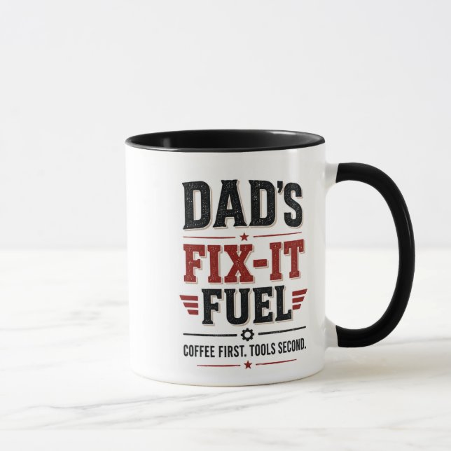 Fars dag/Roliga pappas fixa det WRAP Mugg (Höger)
