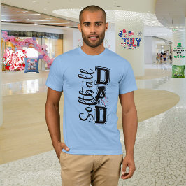 Fars dag "Softbollpappa" T Shirt