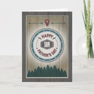 Fars dag Son, Rustic Wilderness Graphics Kort