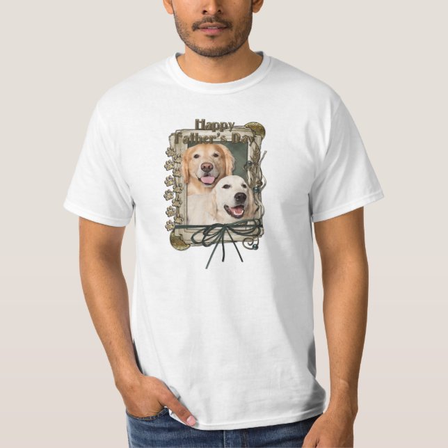 Fars dag - stenen tafsar Goldens kran och Tebow Tee Shirt (Framsida)