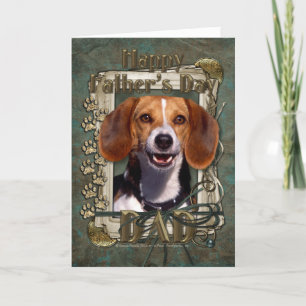 Fars dag - stentassar - Beagle Kort