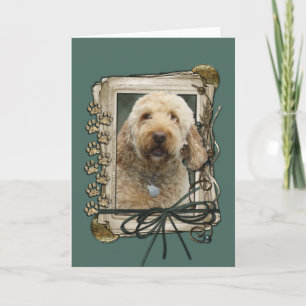 Fars dag - Stone Tass - GoldenDoodle Kort