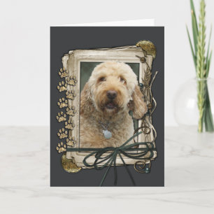 Fars dag - Stone Tass - GoldenDoodle Kort