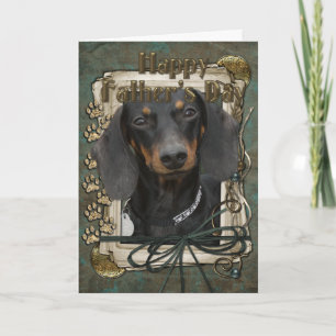 Fars dag - Stone Tassar - Dachshund - Winston Kort