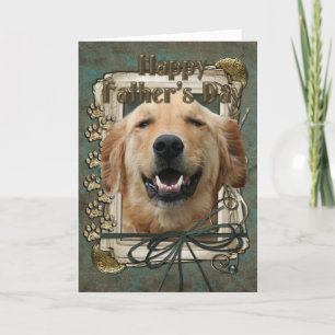 Fars dag - Stone Tassar - Golden Retriever Kort