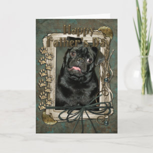 Fars dag - Stone Tassar - Pug - Ruffy Kort