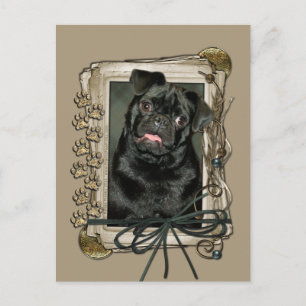 Fars dag - Stone Tassar - Pug - Ruffy Vykort