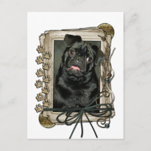 Fars dag - Stone Tassar - Pug - Ruffy Vykort