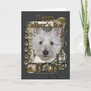 Fars dag - Stone Tassar - Väster Highland Terrier Kort