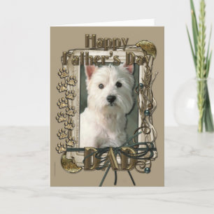 Fars dag - Stone Tassar - Väster Highland Terrier Kort