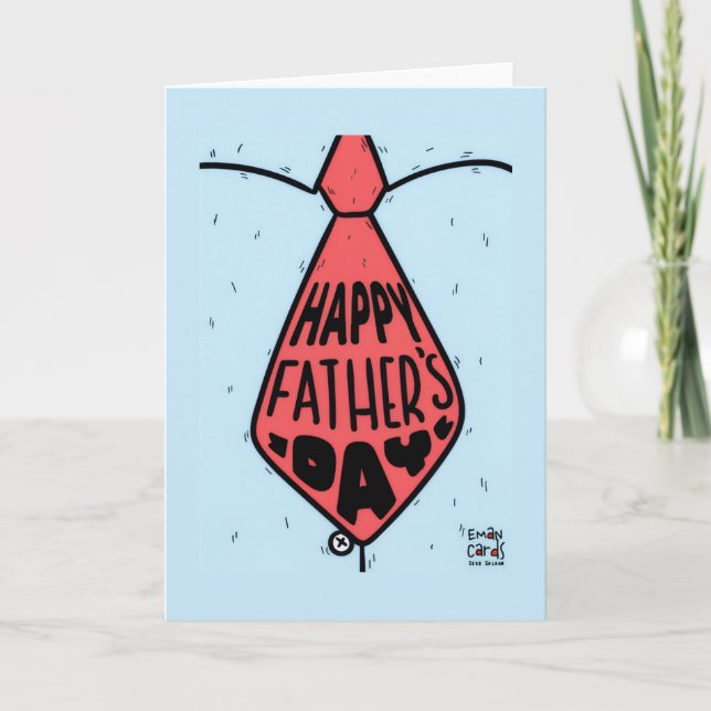 Fars dag - Stor slips Kort (Framsida)