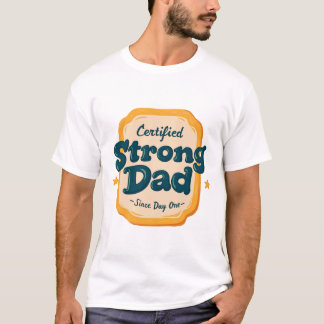 Fars dag Strong Pappa T Shirt
