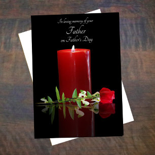 Fars dag Sympathy Memorial för förlust av Pappa Kort