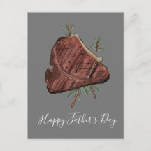 Fars dag T Bone Steak Rosmarinkvistar
