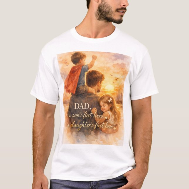 Fars dag T-shirt  (Framsida)