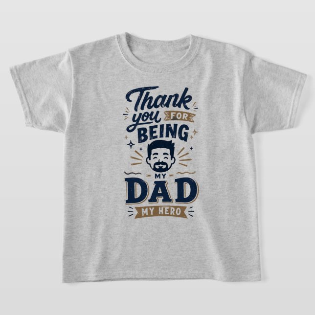 Fars dag T-shirt (Laydown)
