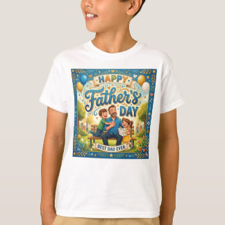 Fars dag T-Shirt för barn