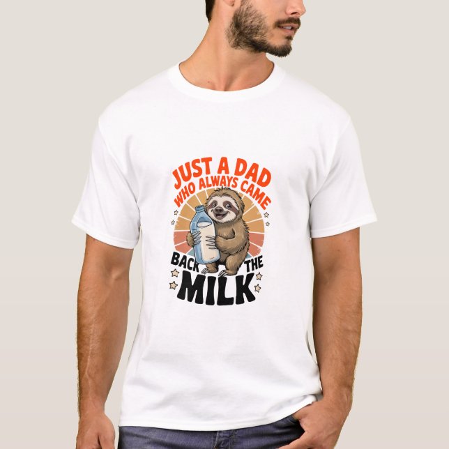 fars dag t-shirt med sengångare (Framsida)