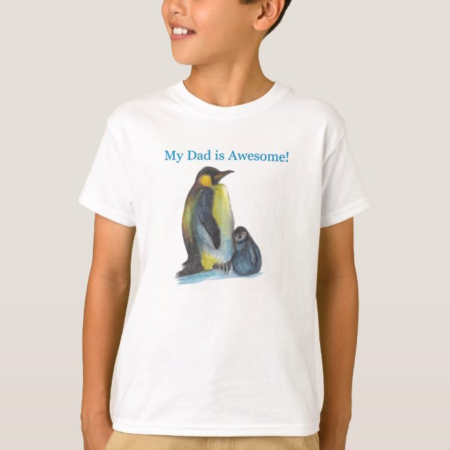 Fars dag T-Shirt, White Tee (Framsida)