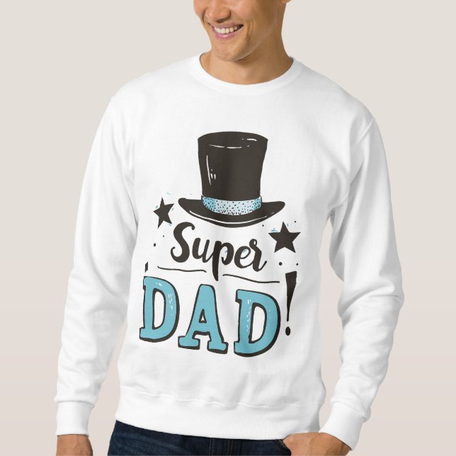 FARS DAG - TOPPEN PAPPA FIRANDE LÅNG ÄRMAD TRÖJA (Framsida)