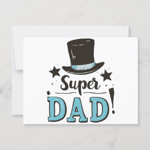 FARS DAG - TOPPEN PAPPA FIRANDE VYKORT