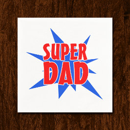 Fars dag Toppen Pappa Pappersservett