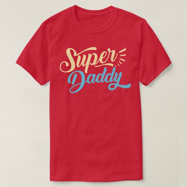 Fars dag Toppen Pappa T Shirt (Design framsida)