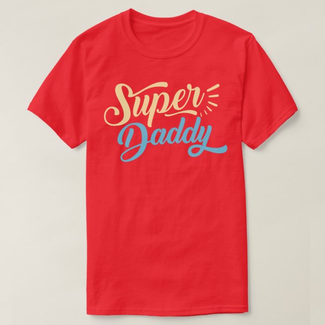 Fars dag toppen pappa t shirt (Design framsida)
