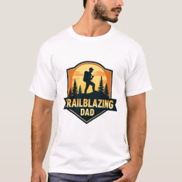Fars dag Trailblazing Pappa T Shirt