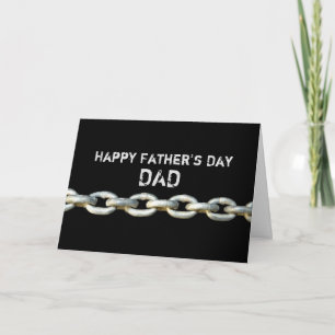 FARS DAG - TUNGA KAINER - PAPPA-BLACK/METALL KORT
