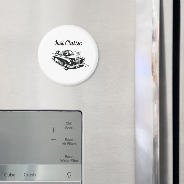 Fars dag typografi design bara klassisk bil magnet (In Situ (Fridge))