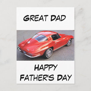 Fars dag Underbara Pappa Vykort