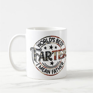 Fars dag Världens Bästa Fartare Jag Menar Pappa Kaffemugg
